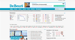 Desktop Screenshot of debeurs.nl